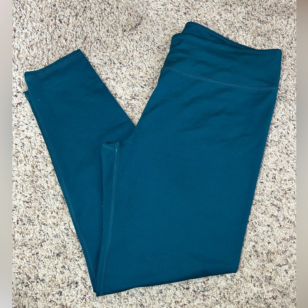Fabletics Women’s Teal High-Waisted Leggings